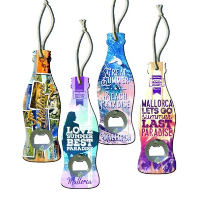 Unique wood creative wall hanging home art decoration beer openers high quality 19cm*6.5cm beer bottle openers